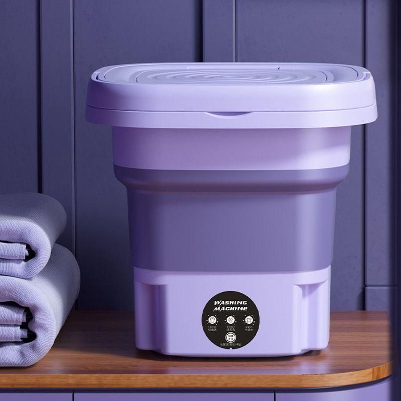 8L Foldable Washing Machine Portable Retractable Household Washing Machine