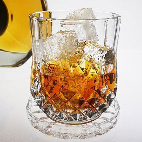 Dia Crystal Sculpture Underrock Glass 290ml