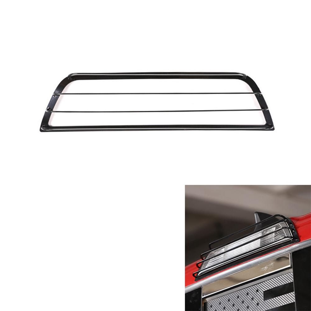 Car Metal Rear High Mount Stop Lamp Third Brake Tail Light Decoration Frame Cover Net for Toyota Tacoma 2016-2022