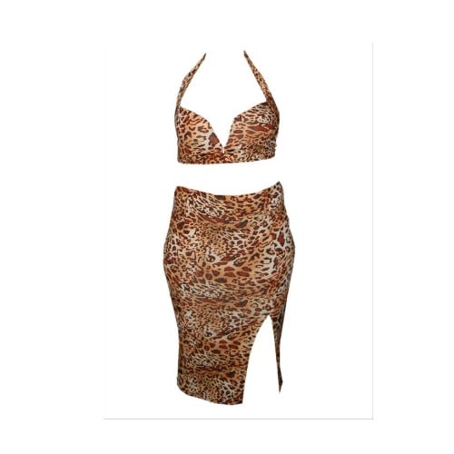 Emfed Sexy Skirt With Crop Top Dress