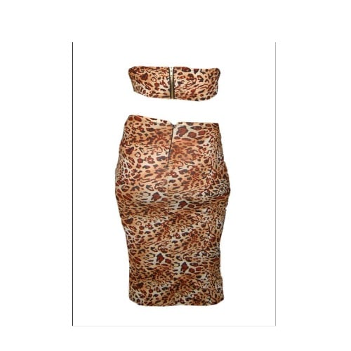 Emfed Sexy Skirt With Crop Top Dress