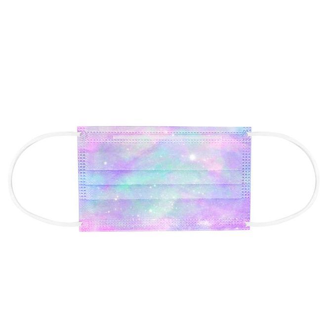 3-layer Prote Tion Dustproof And Windproof Gradient  Olor Disposable  -D-10 Pcs Adult