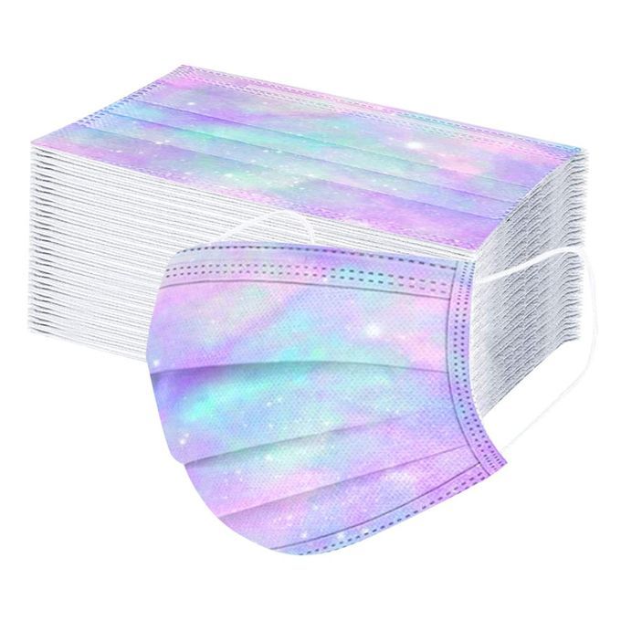3-layer Prote Tion Dustproof And Windproof Gradient  Olor Disposable  -D-10 Pcs Adult