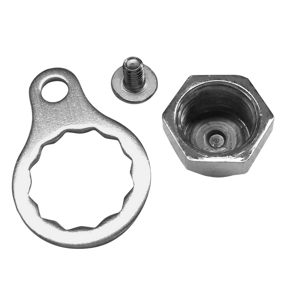 Fishing Reel Screw Nut Cap Handle Repair Parts Locking Plate