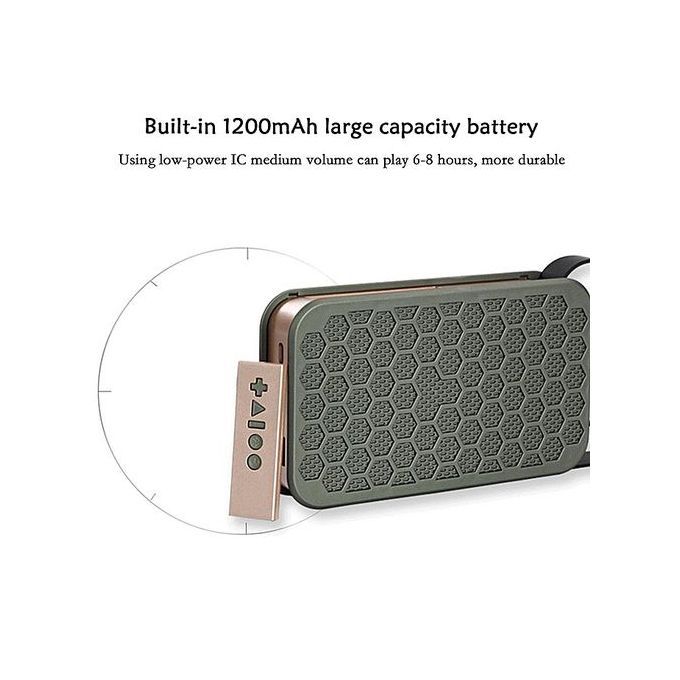 Card Can Be Read USB With Remote Control NFC Connection Bluetooth Portable Speaker Outdoor Speakers(Red) HT-S