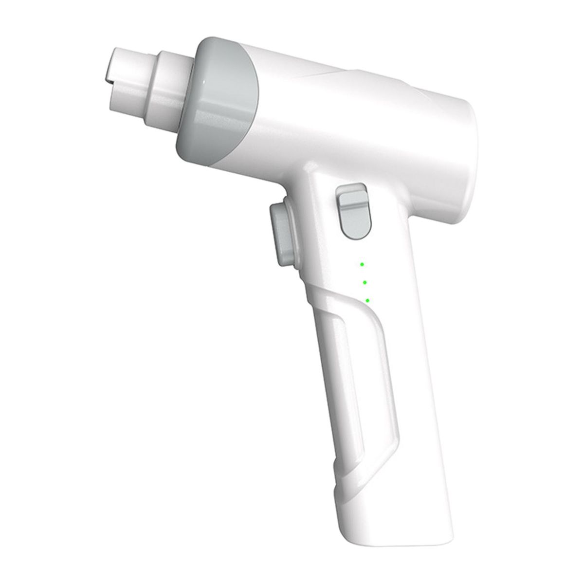 Rechargeable LED Light Up Pet Nail Grinder, Smoothing For Dogs White