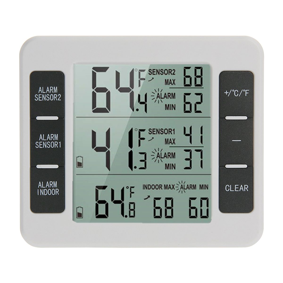 Indoor Outdoor Temperature Meter With Wireless Sensor