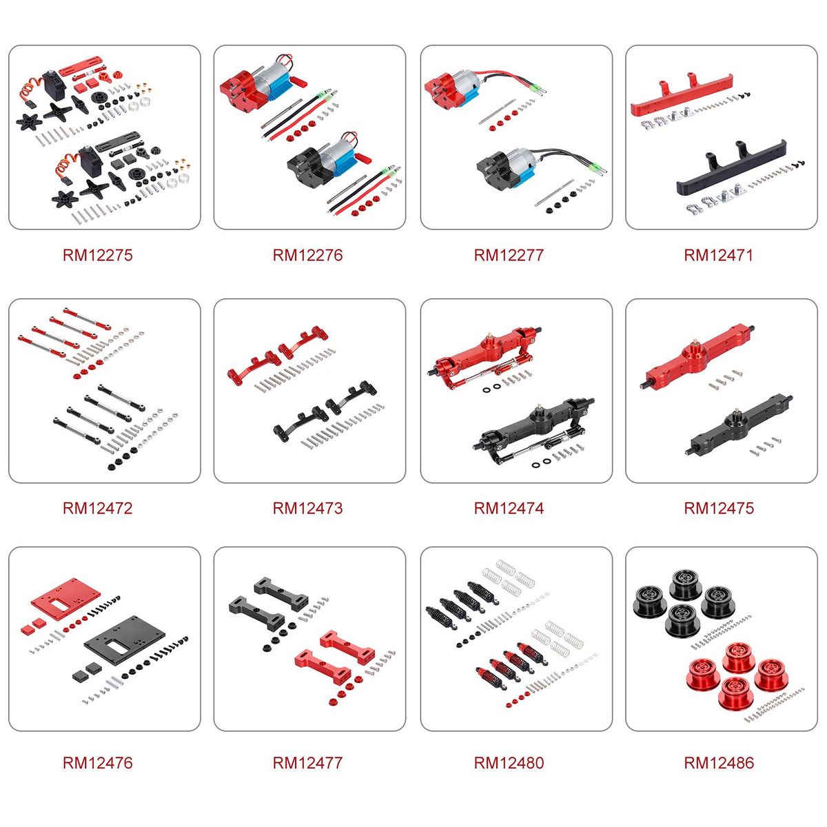 Replacement for MN-D90 MN-90 MN-99 MN-91 FJ-45 RC Car Steering Linkage Servo Link Pull Rod Turnbuckle Aluminum Alloy Upgrade Parts