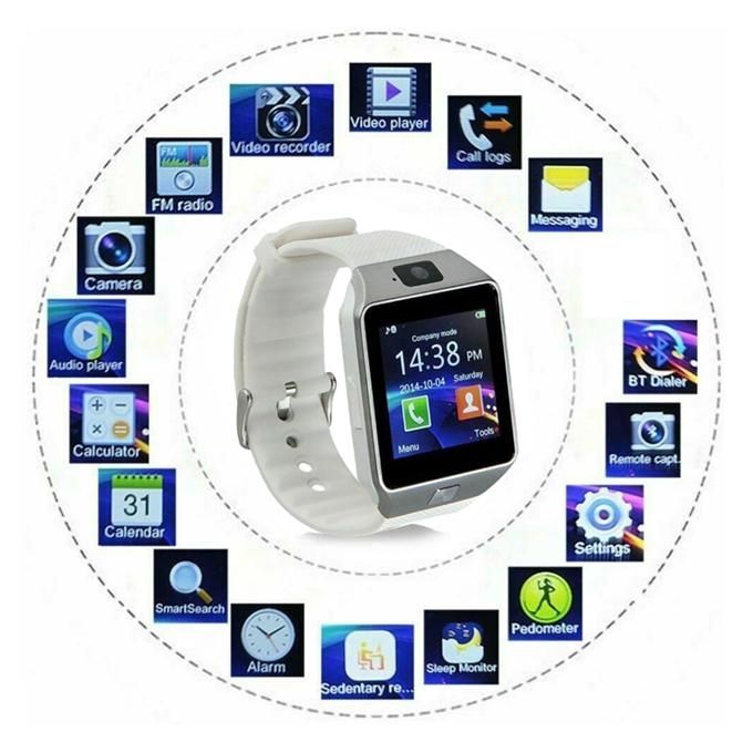 2023 DZ09 Touch Screen Smart Watch with Camera SIM Card Smart Watch for IOS Android Phones