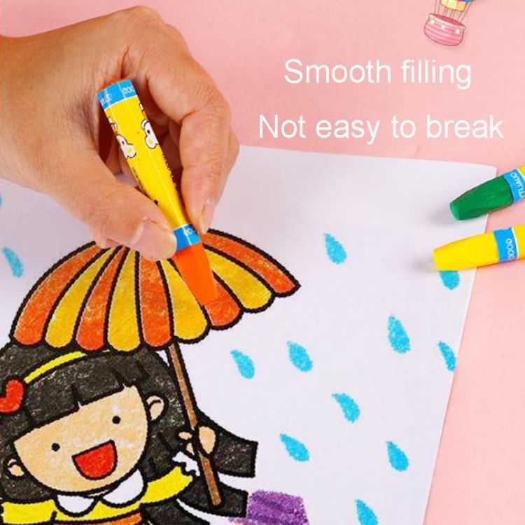 AIYO Children Oil Paint Stick Set 12 Colors