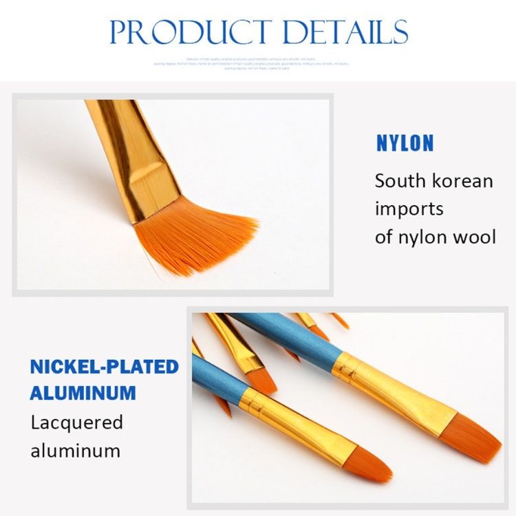 Watercolor Powder Paint Brush Painting Art Supplies.