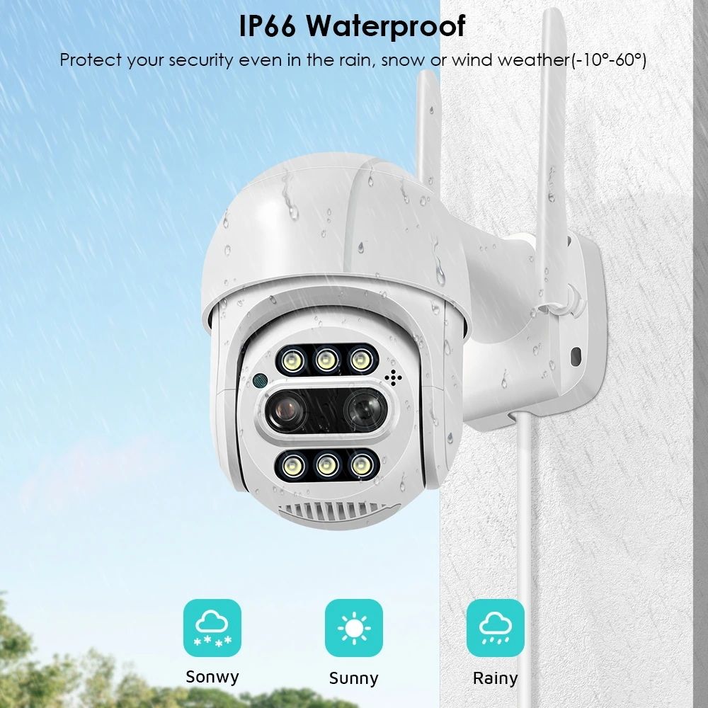 2MP E27 Bulb Surveillance Camera Night Vision Automatic