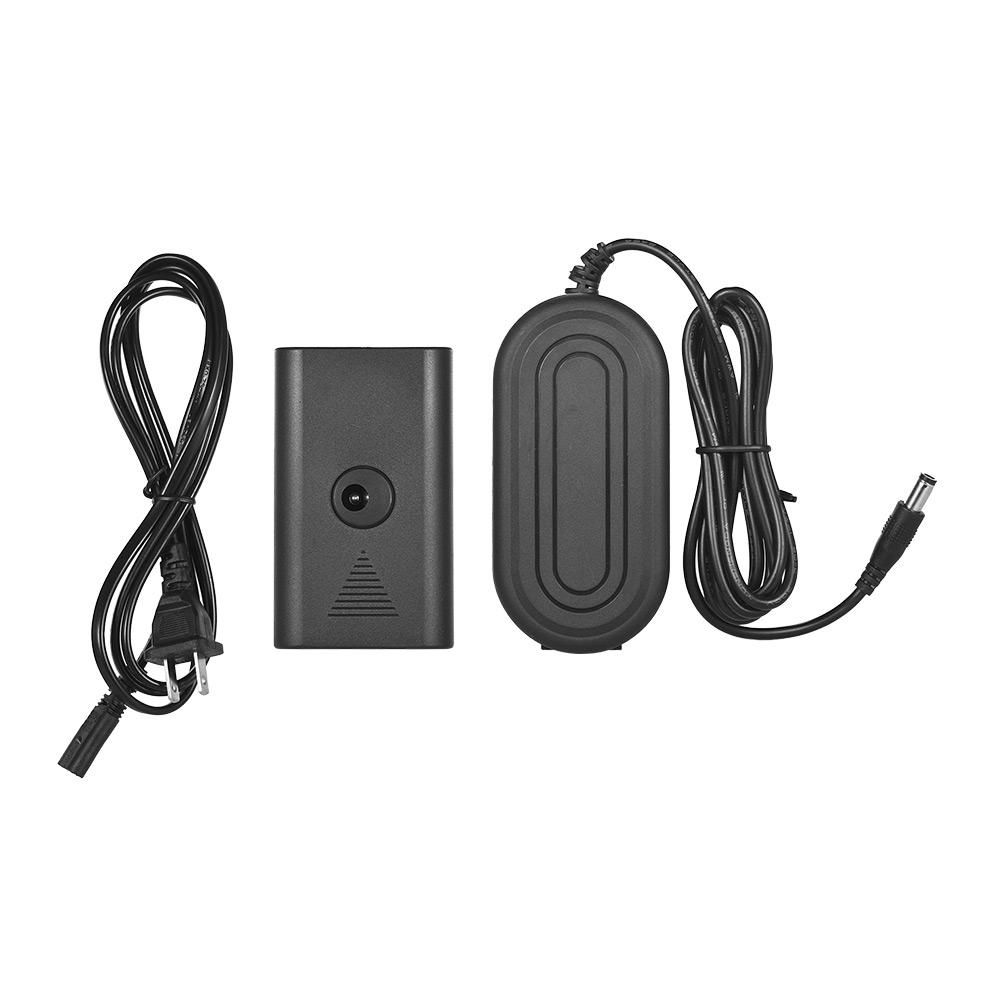 Andoer Dummy Battery DC 8V 3A Switching Power Supply Adapter for NEEWER CN-160 CN-126 Andoer W160 W228  Video Light