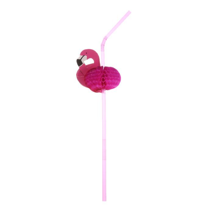 50Pcs/Set Cute Plastic Straws For Birthday Wedding Baby