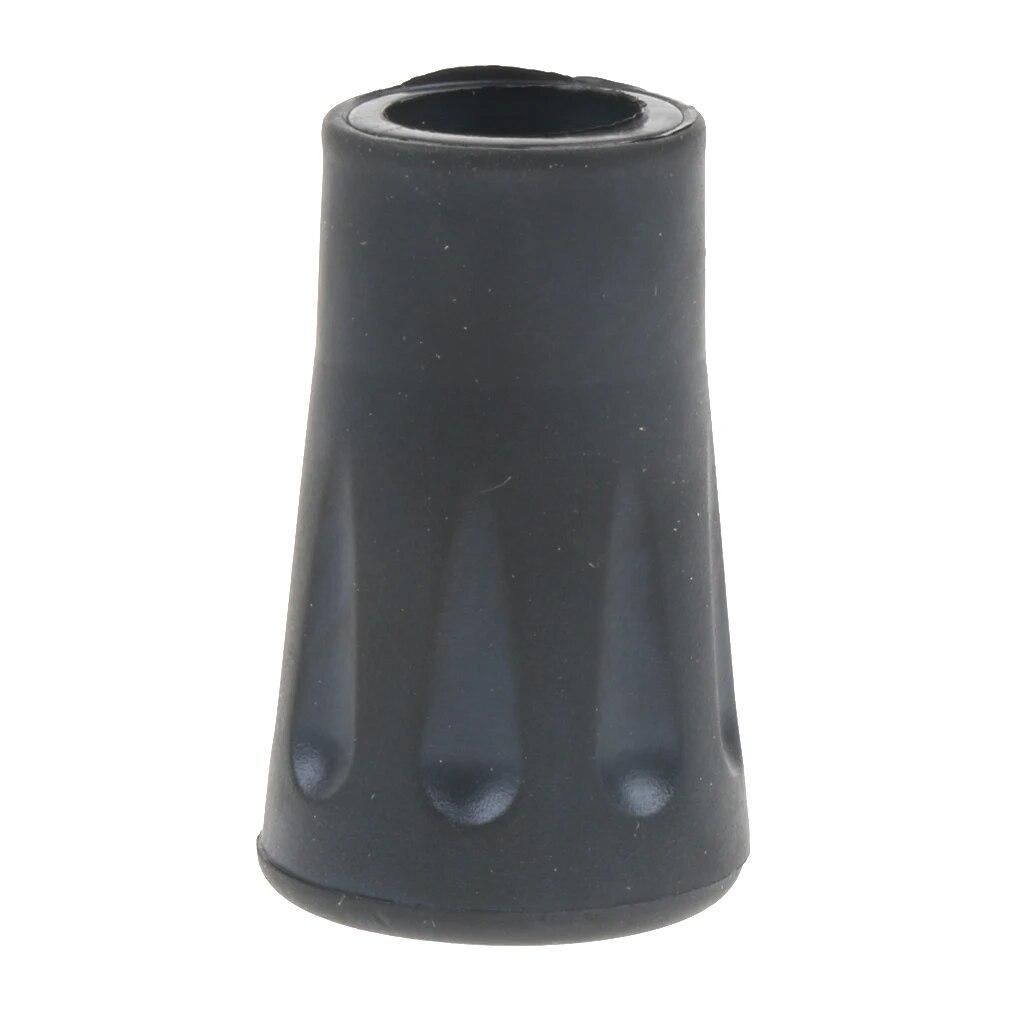 10pcs Mobility Aids Anti Slip Rubber Stick Foot Replacement Tips for Hiking Trekking Pole Cane Walking Sticks Crutches