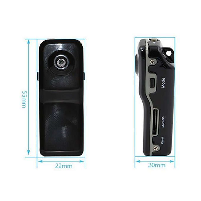 Secret Small Micro Video Pen With Mini Camera Police Pocket Cam Wearable Bike DVR