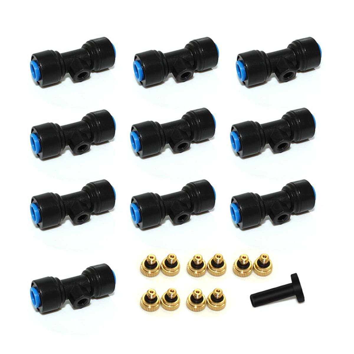 10 Set Misting Nozzles  Fog Nozzles Mist Nozzle  Garden