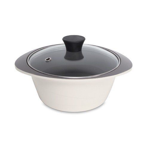 Palace Milk Beige IH Induction Ceramic Pot Set Of 3