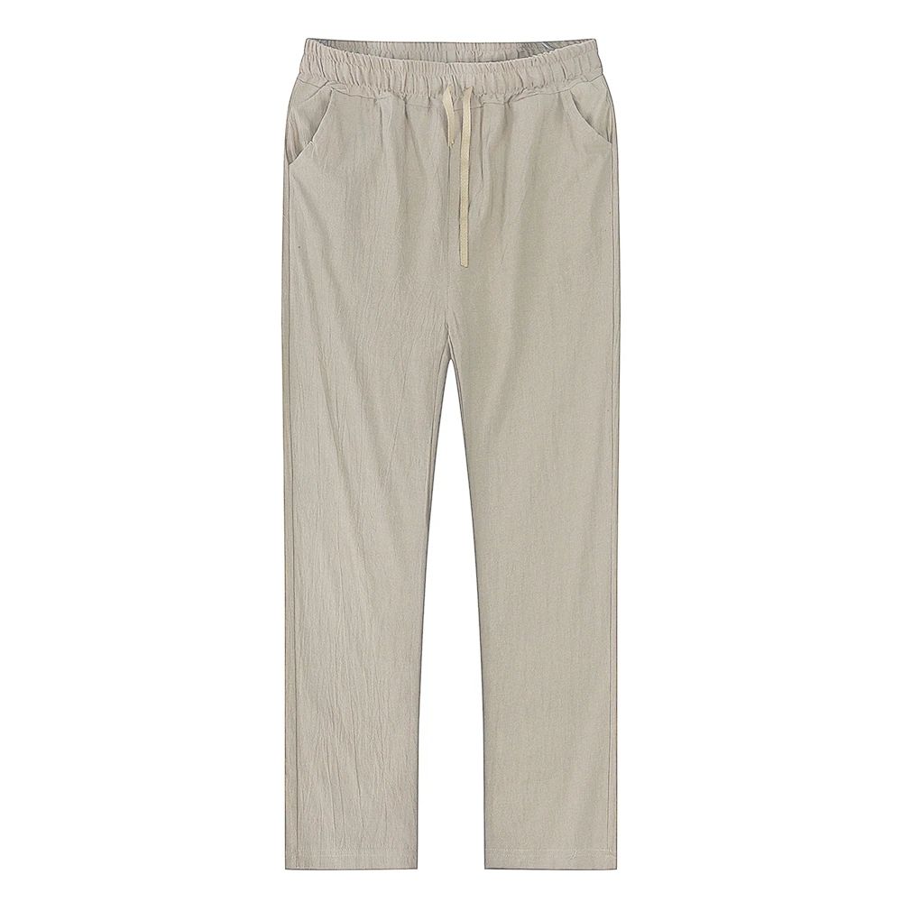 Men's Casual Breathable Joggers Pants - Khaki