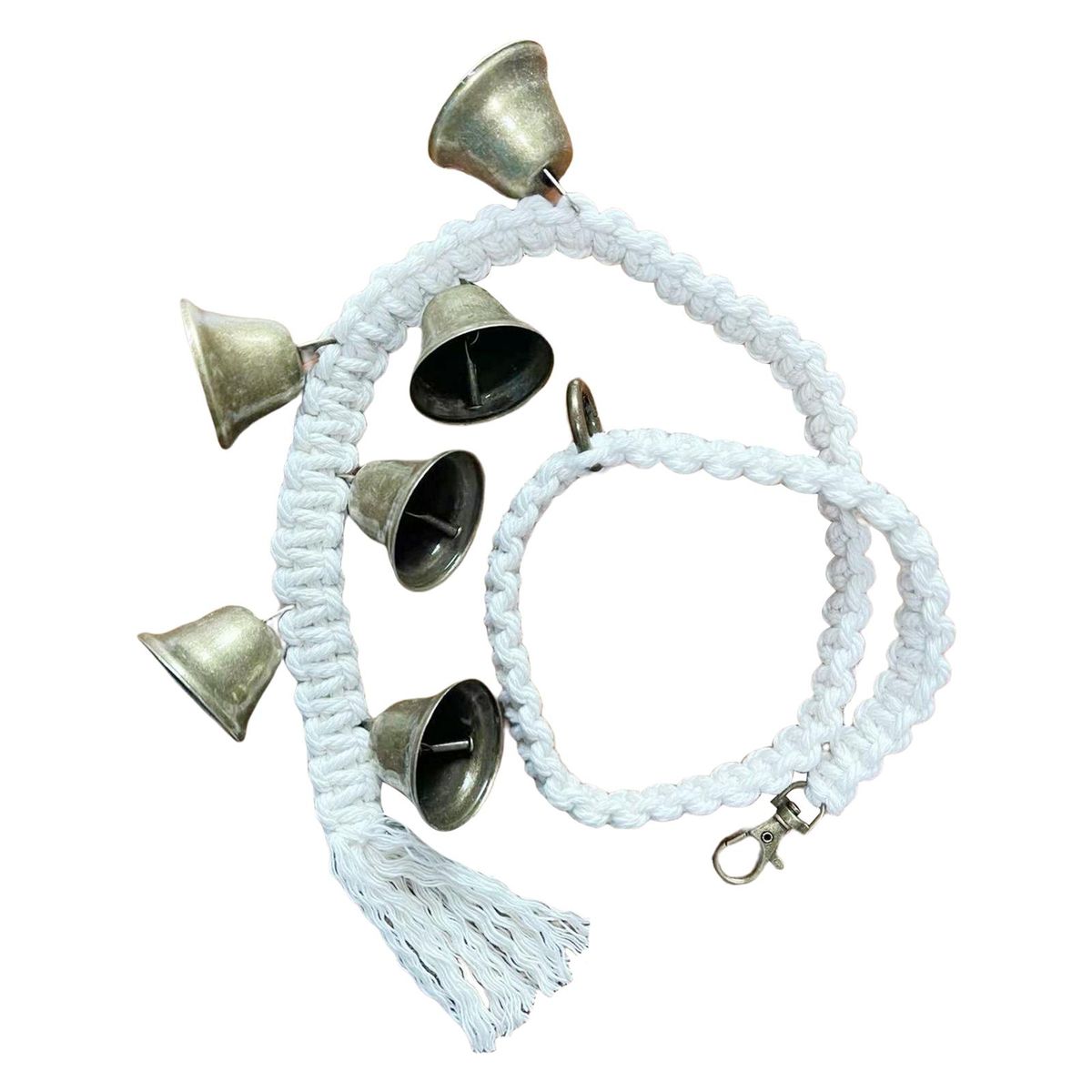 Door Bells For Dogs And Puppy Toilet Training Cotton Rope