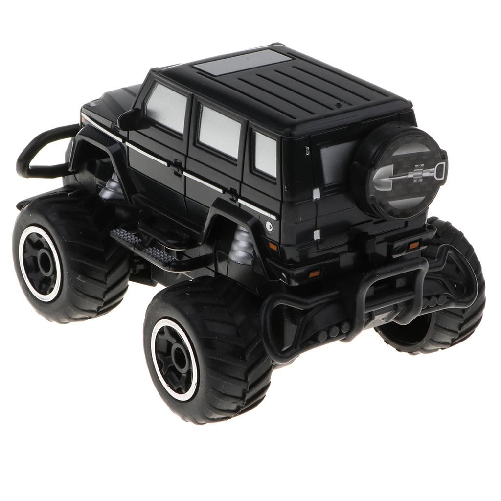 2X 1:43 RC Diecast Vehicle Remote Control Monster Car Rock