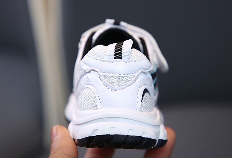 Teen Children's Leather Sports Shoes Casual Running -White