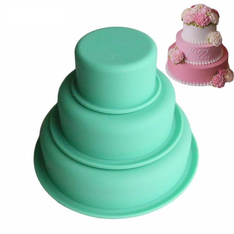 Three-Layer Round Cake Mold