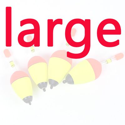 [20pcs] Fishing Bobber Float With Tube Tail For Night Lumo