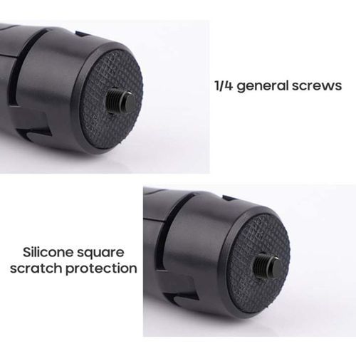 360 Degree Rotation Mini Video Tripod Stand Handle-Black