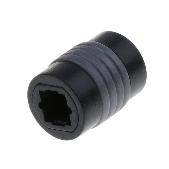 TOSLink Optical Audio Coupler Female To Female Connector Adapter
