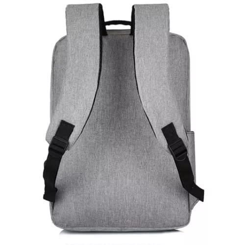 Smart Retro Laptop Backpack - Grey -14"