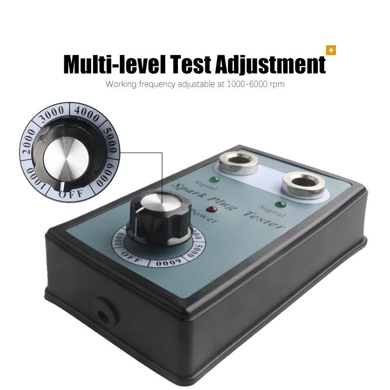 Auto Car Spark Plug Tester With Adjustable Double Hole Detector Ignit