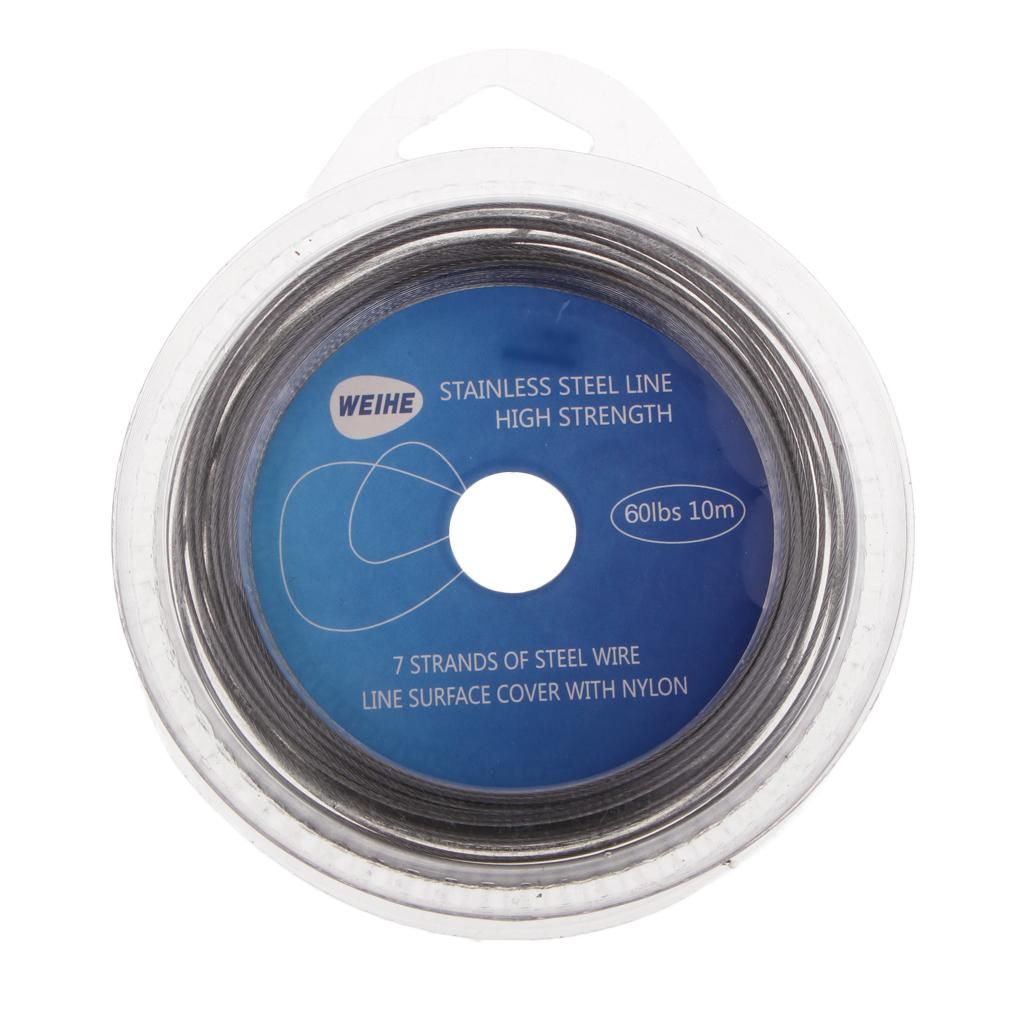 2 X 32 Feet Fishing Trails , Wire Covered With Waterproof