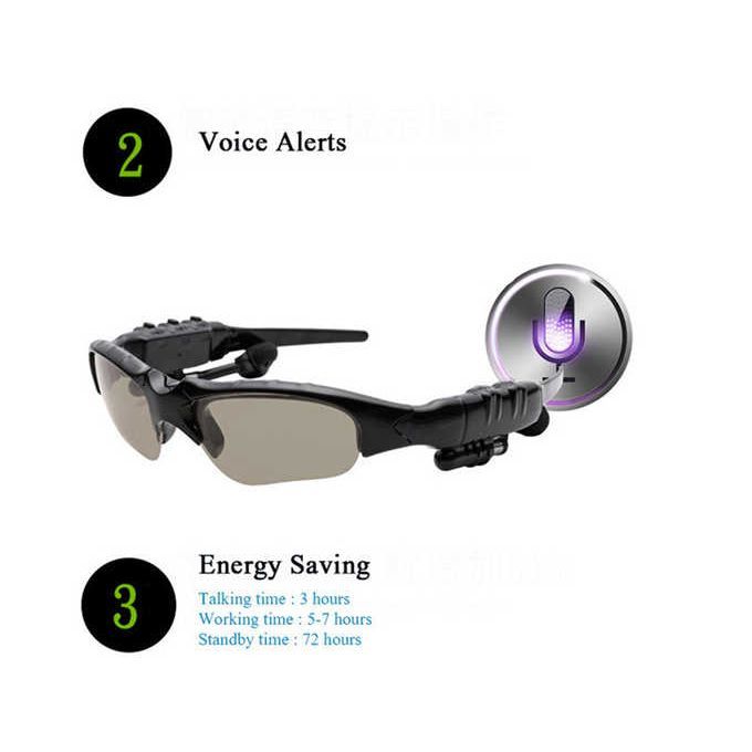 Fashion Sports Wireless Bluetooth 5.0 Headset Driving FBI Sunglasses/mp23 Riding Eyes Glasses