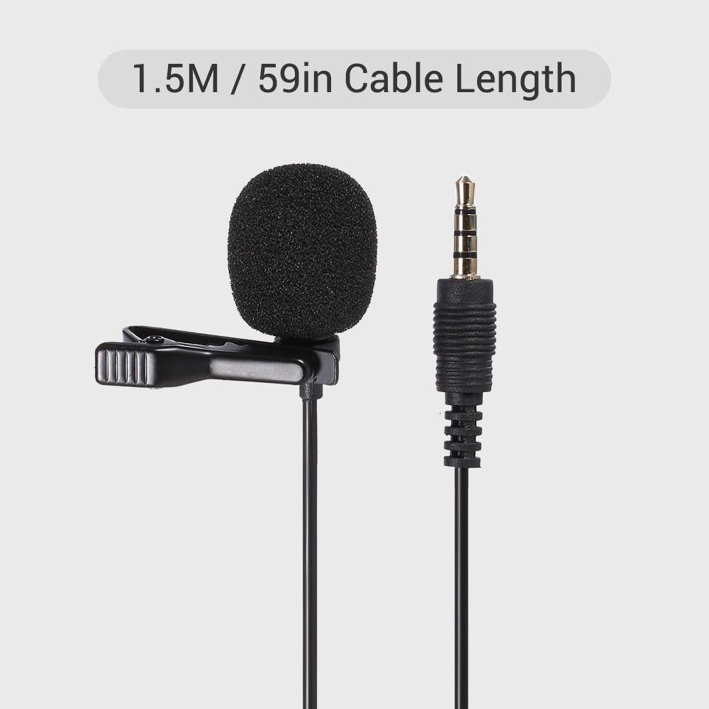 GL-119 3.5AUX Lavalier Microphone Omni Directional