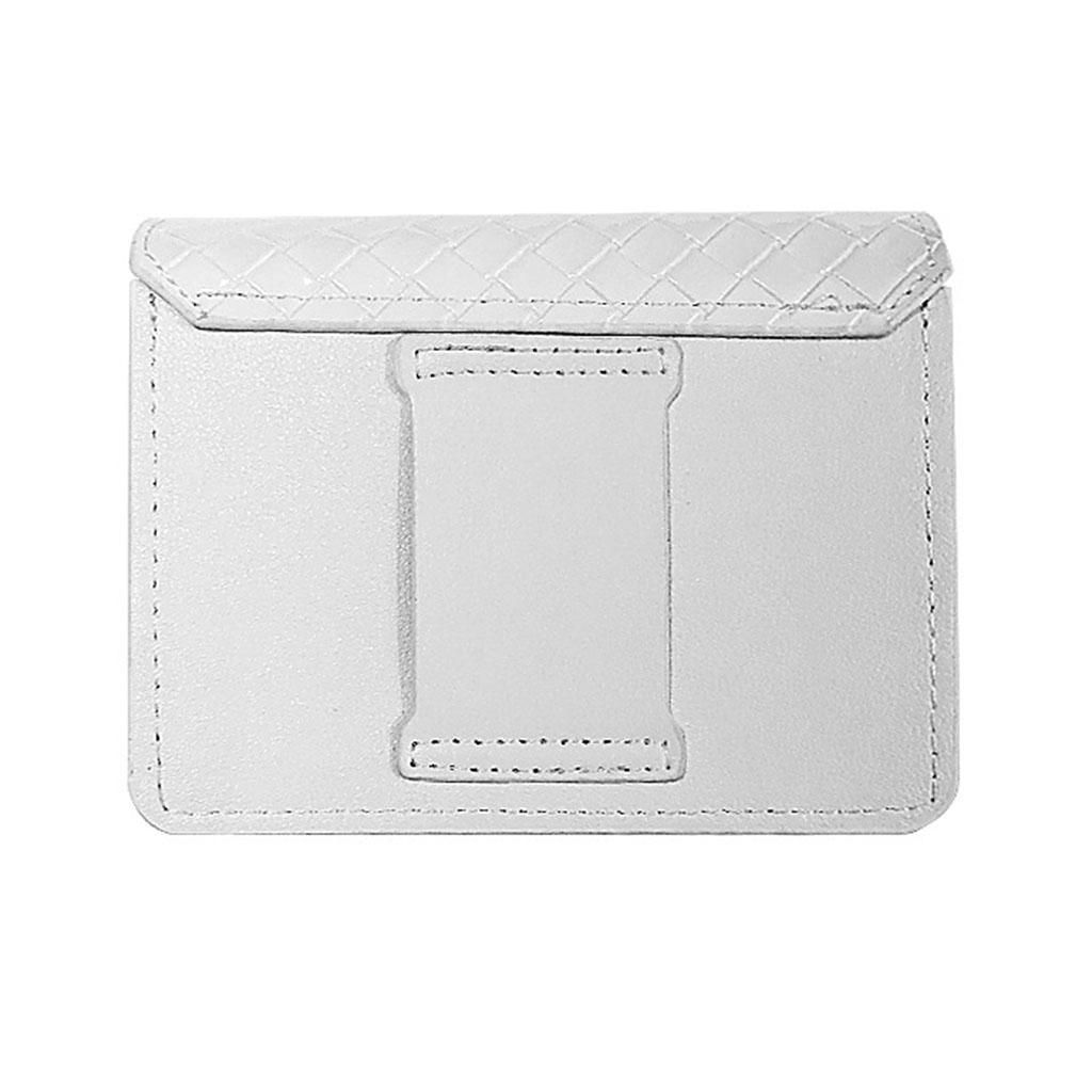Golf Rangefinder Case PU Leather Waterproof For Essential Golf White