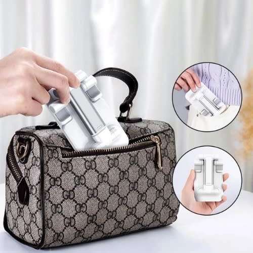 Foldable Desktop Mobile Phone Holder Stand-white