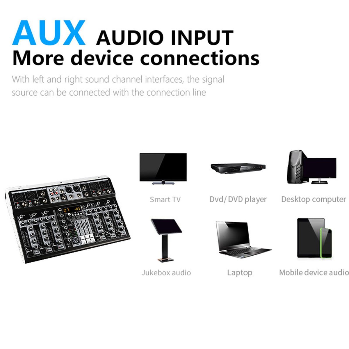 Digital Mixer Sound Board Console Professional