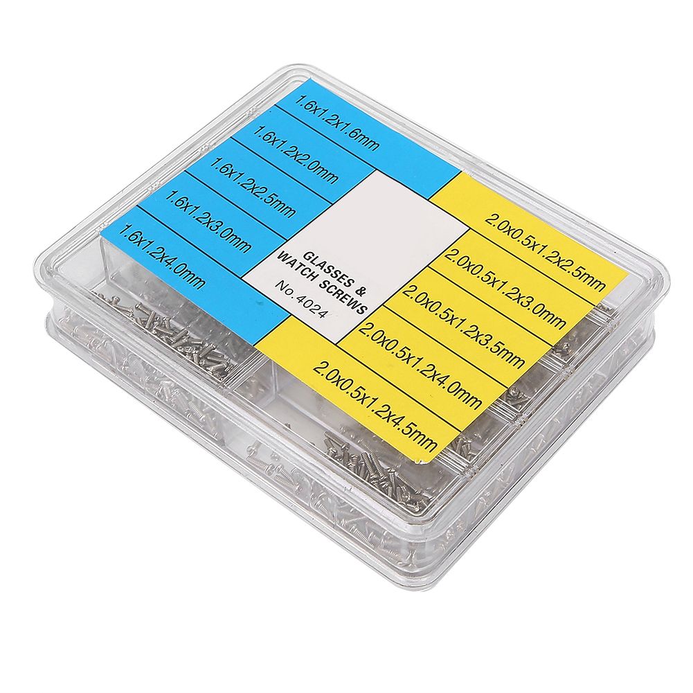 1000Pcs Iron Screw Watch Repair Gles Wristwatch Repairing