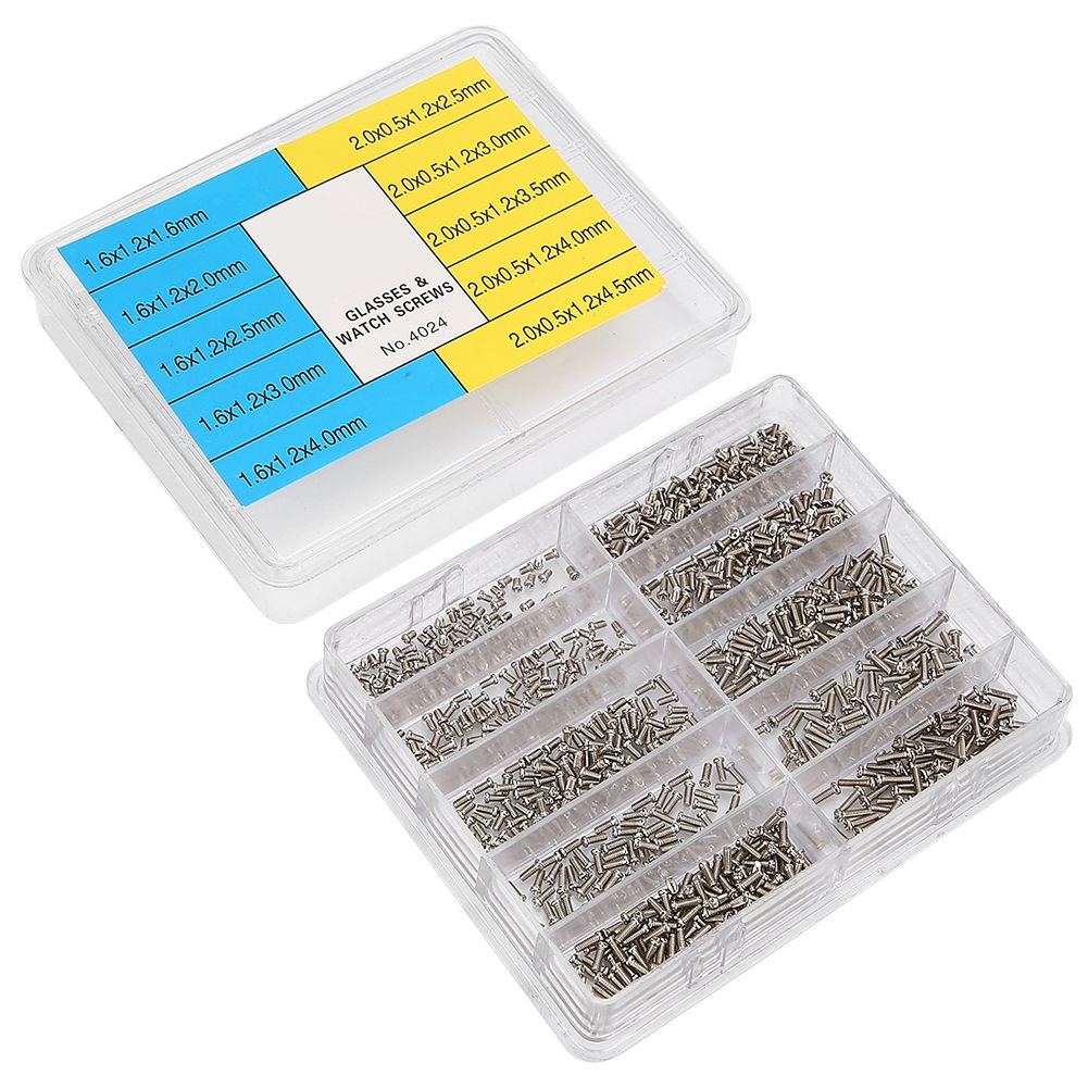 1000Pcs Iron Screw Watch Repair Gles Wristwatch Repairing