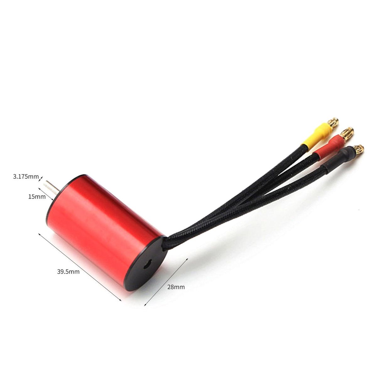 S2838 4500KV Brushless Motor with 35A Brushless ESC 2.2KG Servo Replacement for 1/14 1/16 HSP Traxxas WLtoys RC Car Truck