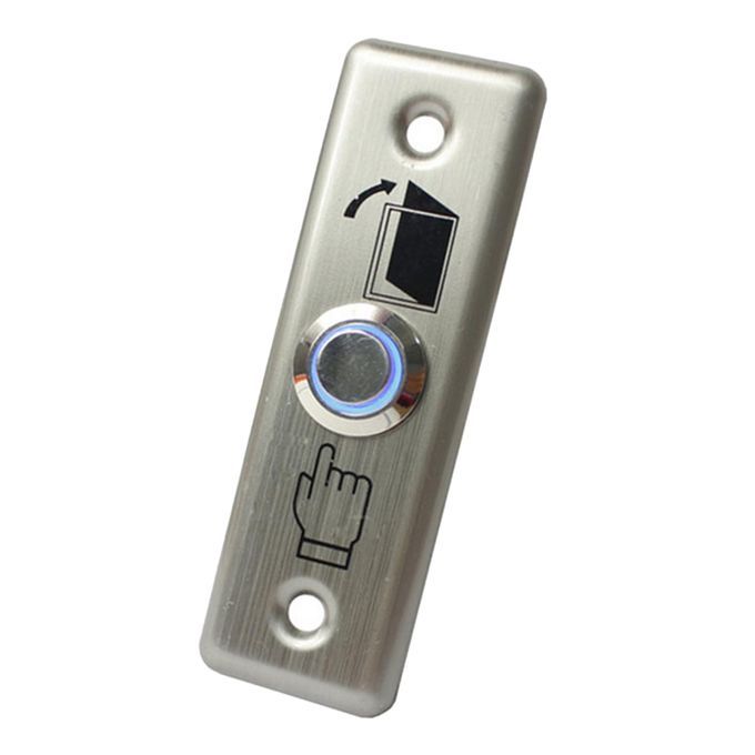 NO/COM Stainless Steel Release Access Control Exit Push Button Door