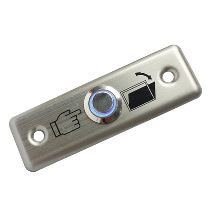 NO/COM Stainless Steel Release Access Control Exit Push Button Door