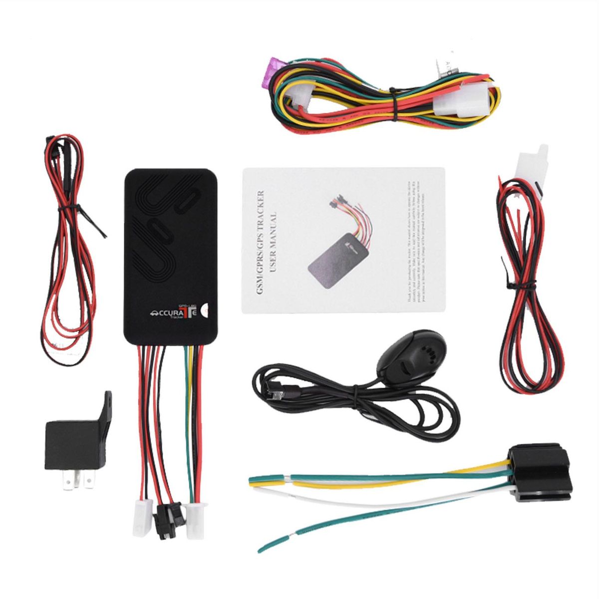 Car GPS Tracker for Vehicles Real-time Locator Car Vehicle Tracker GPS/GSM/GPRS/SMS System Tracking Cars Anti Theft Tracking Device for Vehicle Car with Alarm System