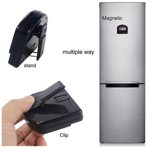 2Pcs Kitchen Timers With Large LCD Screen Digital