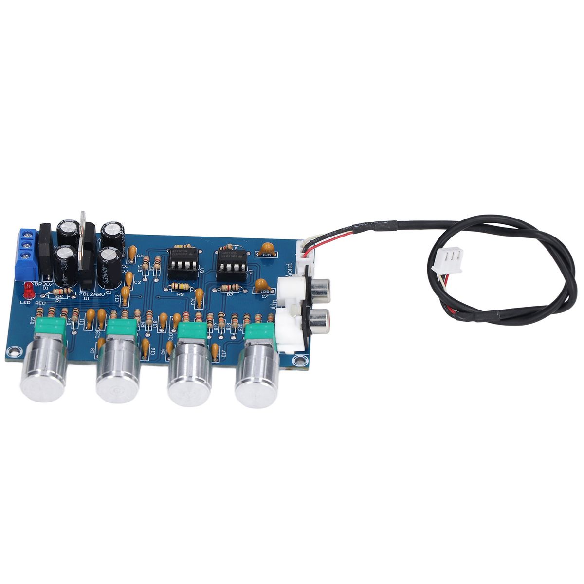 Pre Amplifier Tonality Controller Dual Operation Low Noise