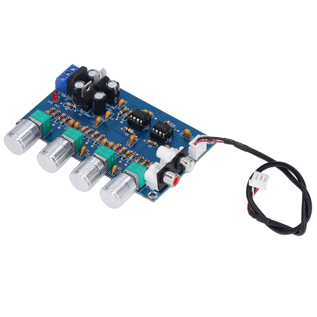 Pre Amplifier Tonality Controller Dual Operation Low Noise
