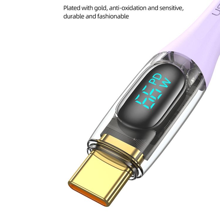 USB To Type-C Fast Charge Data Cable 1.2m, USB To Type-C