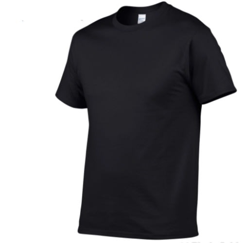 Basic T-shirts - Black + Blue & Ash - 3pcs