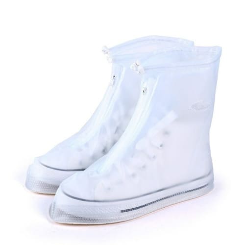 Unisex Reusable Non-slip Waterproof Shoe Cover - Transparent